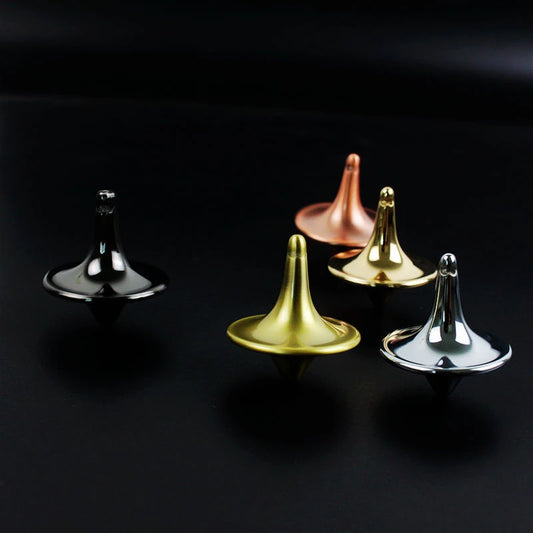Hot Movie Totem Metal Gyro Hand Spinning Top Fingertips Small Cyclone Gyroscope Antistress Fidget Toys for Children Gifts